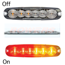 Slim Line LED Rear Combination Perimeter Tail Light Lamp
